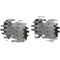 Conduit Connector: For Liquid-Tight, Thermoplastic, 1/2