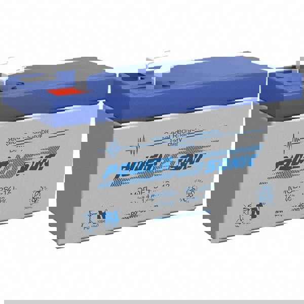 Rechargeable Lead Battery: 12V, Quick-Disconnect Terminal