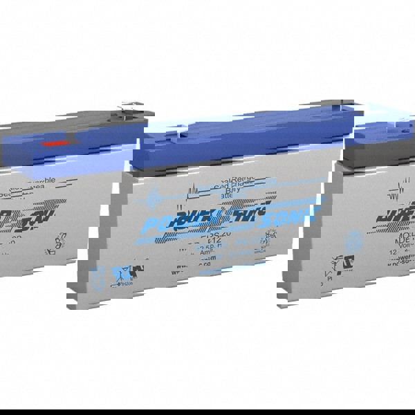 Rechargeable Lead Battery: 12V, Quick-Disconnect Terminal