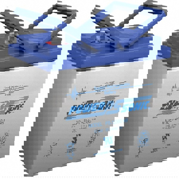 Rechargeable Lead Battery: 12V, Nut & Bolt Terminal