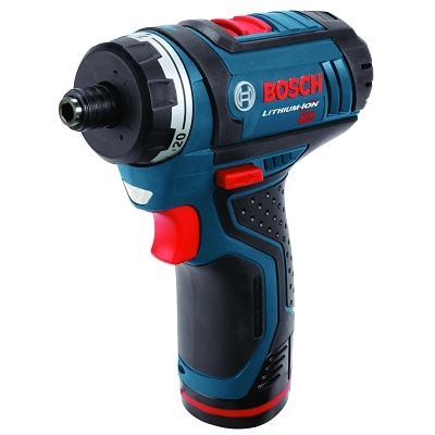Cordless Screwdriver: 12V, 1/4