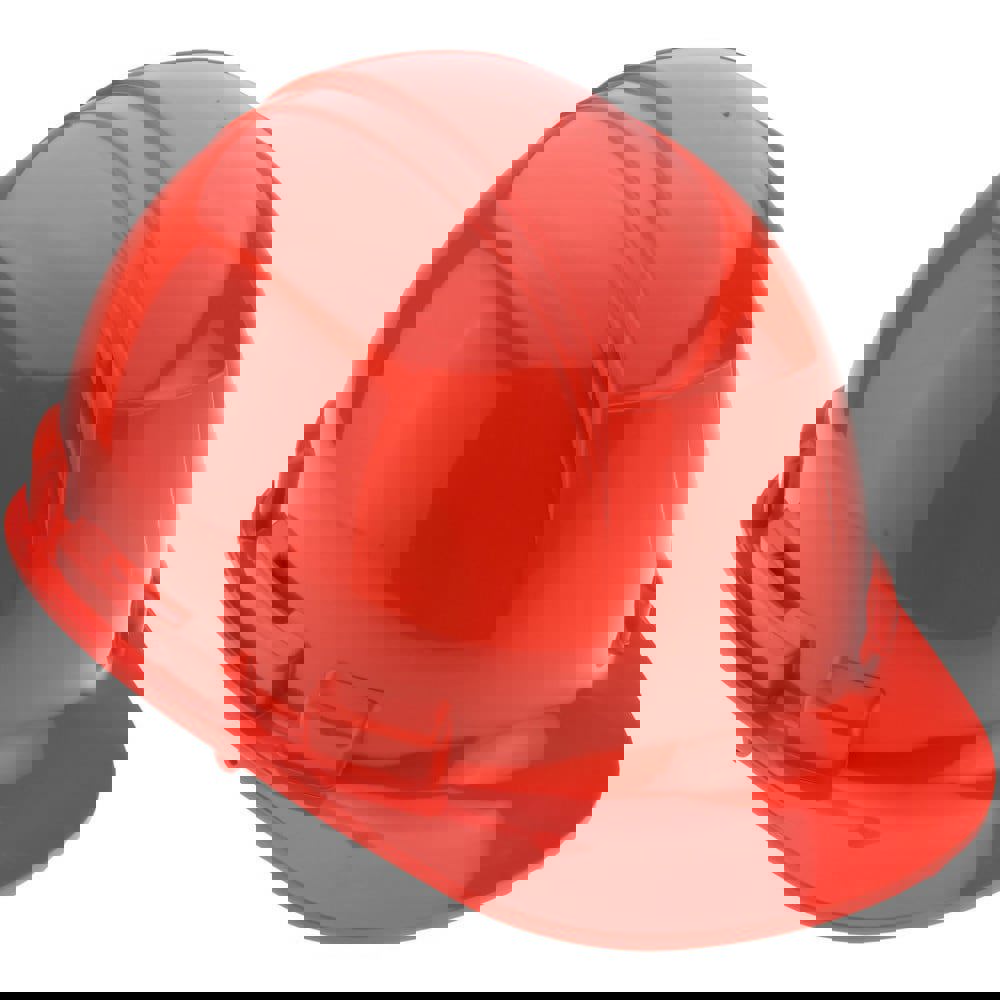 Hard Hat: Full Brim, Type I, Class E, 4-Point Suspension