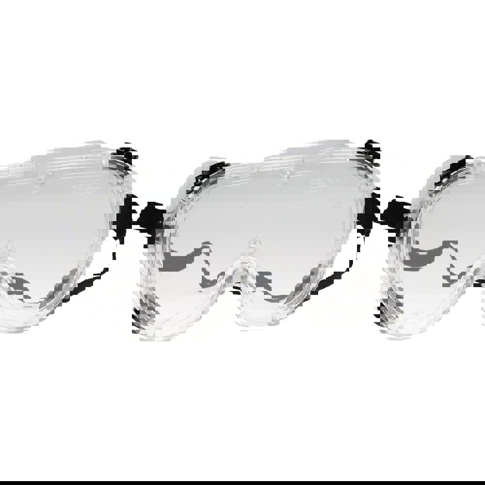 Safety Goggles: Chemical Splash, Uncoated, Clear Polycarbonate Lenses