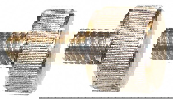 C-12L14 Steel Thumb Screw: 3/8-16, Knurled Head