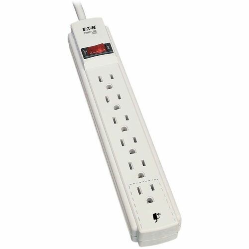 6 Outlets, 120 VAC15 Amps, 15' Cord, Power Outlet Strip