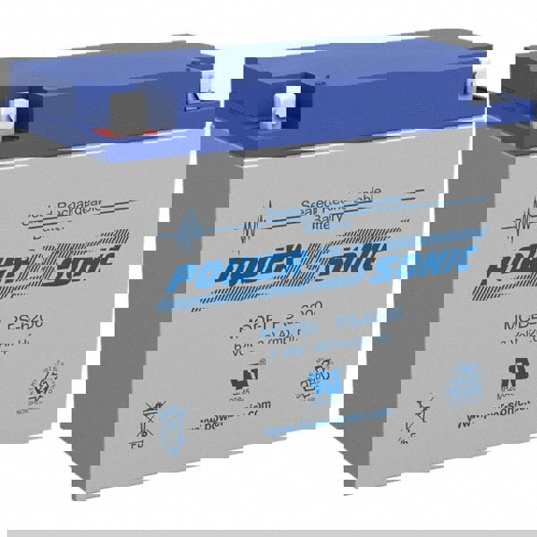 Rechargeable Lead Battery: 6V, Nut & Bolt Terminal