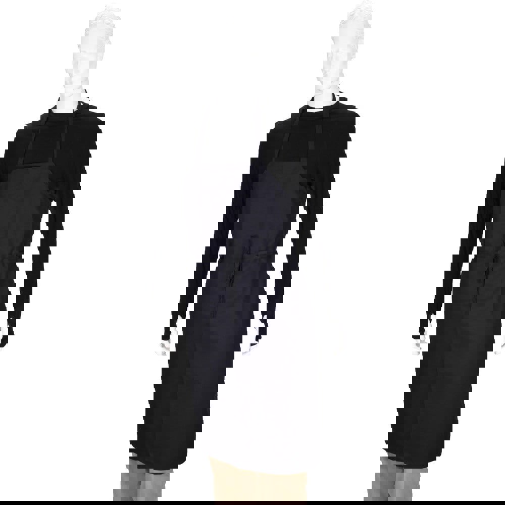 Aprons; Garment Style: Bib Apron ; Protection Type: General Purpose ; Size: One Size Fits Most ; Garment Length (Inch): 35-1/4 ; Material: Polyester; Cotton ; Garment Size: One Size Fits Most