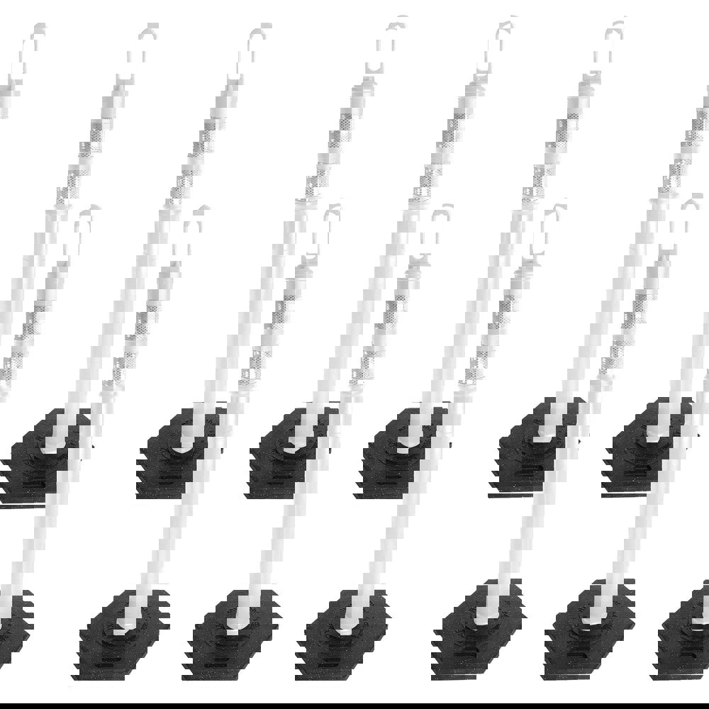 Traffic Barrels, Delineators & Posts; Type: Delineator with Looper Handle ; Barrel Type: Round Barrel ; Barrel Material: Polyethylene ; Material: LDPE; Rubber ; Stripe Material: High Intensity Prismatic Sheeting ; Reflective: Yes