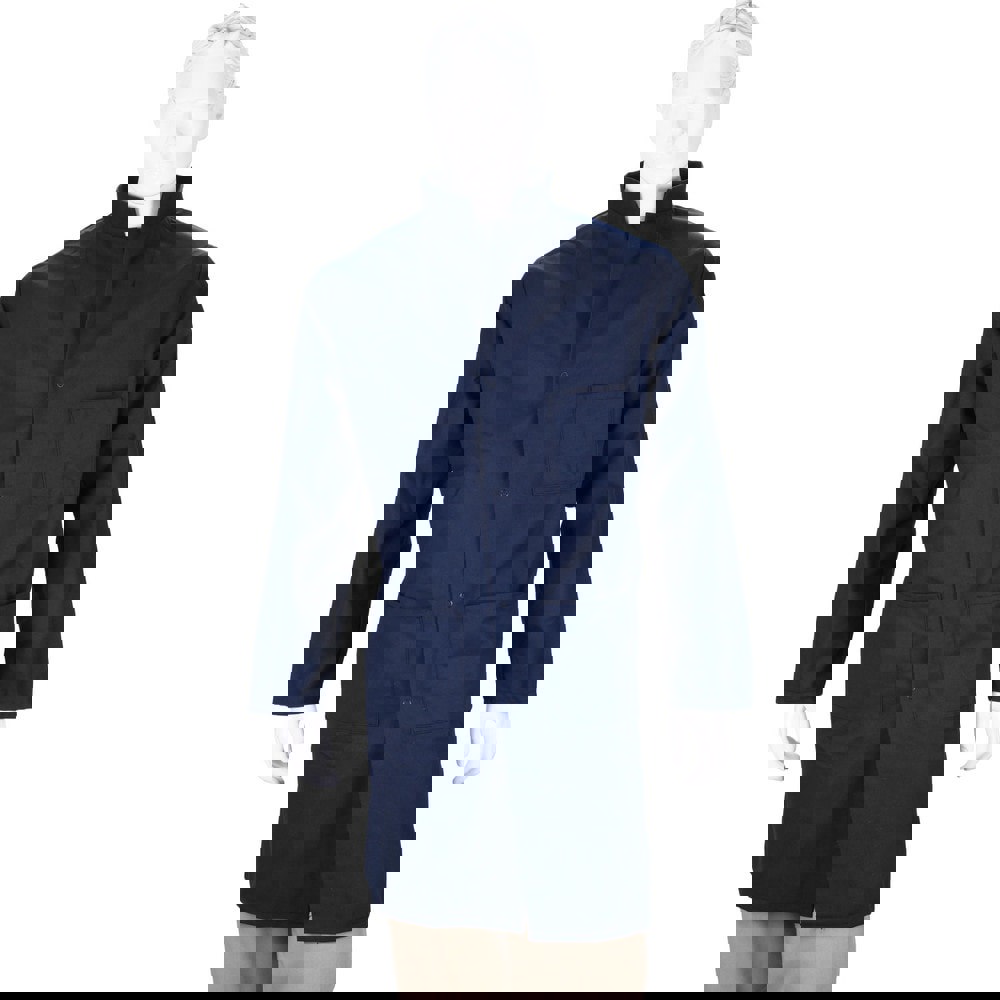 Size L Navy Blue Lab Coat