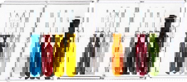 Screwdriver Set: 9 Pc, Phillips & Slotted