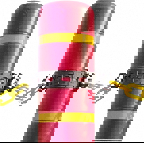 Hook Strap: Plastic, Black, 1.4' Long