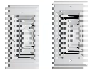 10X10 A3W ALUM 3WAY CEIL DIFF WHIT
