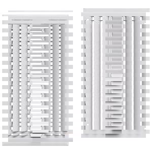 14X14 ALUM 4WAY CURV S/C REG WHIT