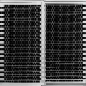 22X22 ALUM T BAR EGG CRATE RTN