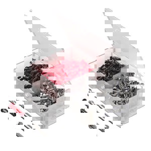 10X1-1/4 PLAS ANCR KIT 100PCS