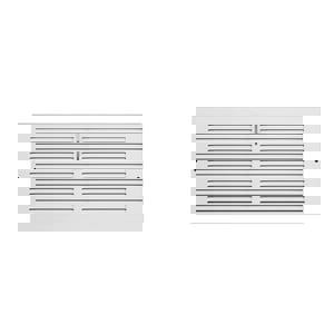 14X6 BBR B/BOARD REG DMPR WHIT