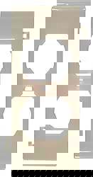 Wall Plates; Wall Plate Type: Sectional Wall Plate ; Color: White ; Wall Plate Configuration: Blank Center Panel ; Material: Nylon ; Shape: Rectangle ; Wall Plate Size: Standard