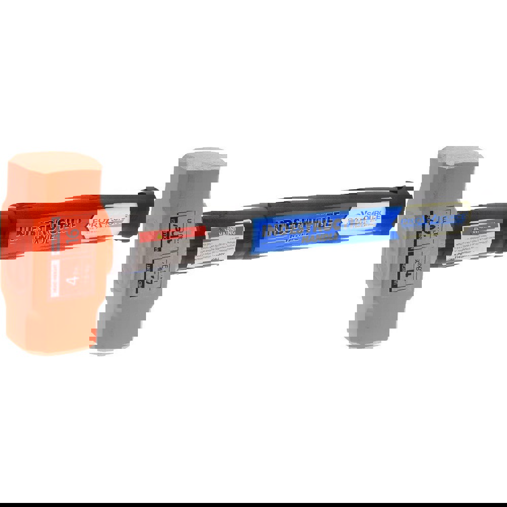 Non-Sparking Hammers; Tool Type: Copper Hammer; Head Material: Copper; Handle Material: Steel; Head Weight Range: 3 - 5.9 lbs.; Overall Length Range: 14