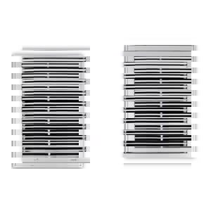 25 x 20 in. Filter Grille White Steel