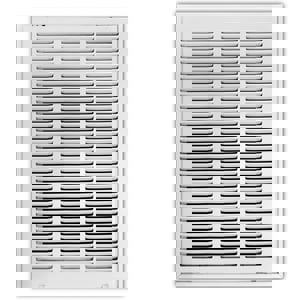 14 x 20 in. Residential Return Grille White Steel