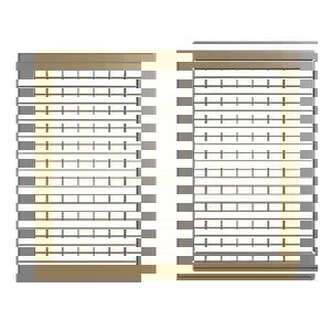 12X14 FLR RTN AIR GRL BRWN