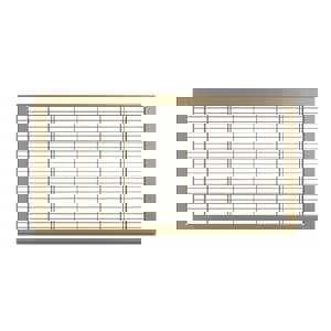 12X24 FLR RTN AIR GRL BRWN