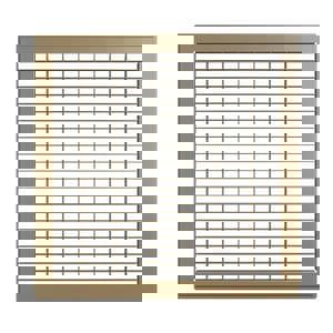 14X14 FLR RTN AIR GRL BRWN