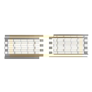 6X24 FLR RTN AIR GRL BRWN