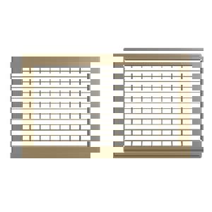 8X14 FLR RTN AIR GRL BRWN