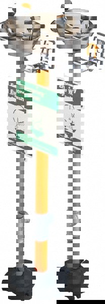 Pedestal Mount, Stainless Steel Bowl, Eyewash Station