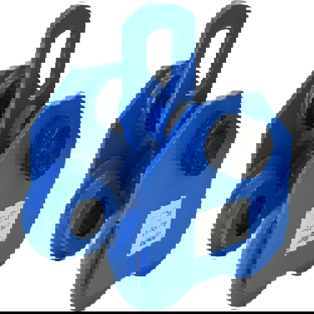 Trolleys; Type: Wide Flange ; Minimum Radius (Inch): 55.1200 ; Flange Width (Inch): 4.49 to 7.99 ; Flange Width (mm): 114.00 to 203.00 ; I-Beam Height Range: 9.45 to 24.8 in ; Minimum Radius: 55.120
