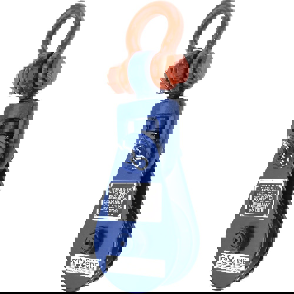 4, 400 Lbs. Load Limit, Side Release Snatch Block