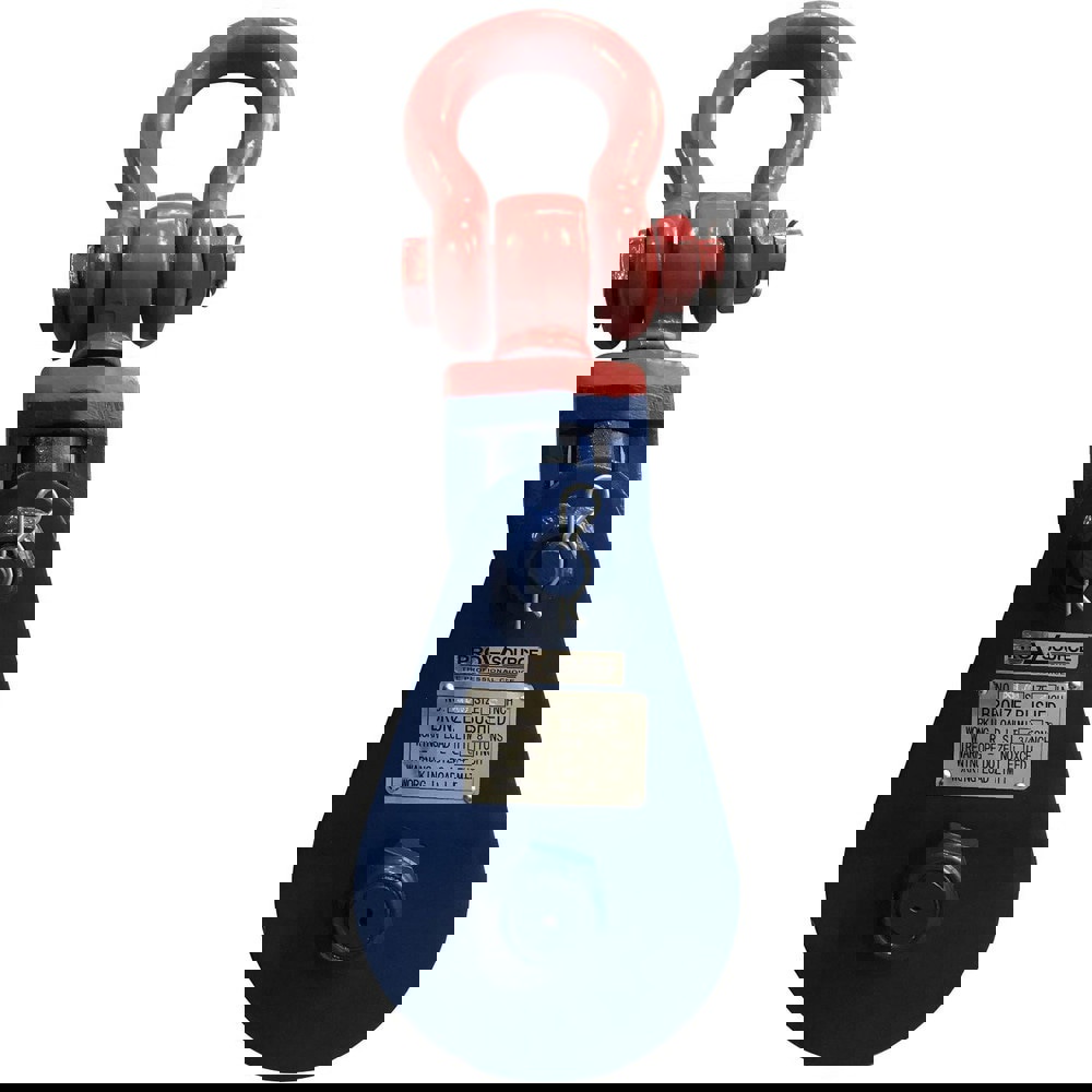 17, 600 Lbs. Load Limit, Side Release Snatch Block