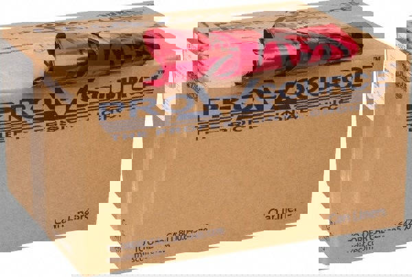 500 Qty 1 Pack 10 Gal Capacity, Red, Low-Density Polyethylene, Hazardous Waste Bag