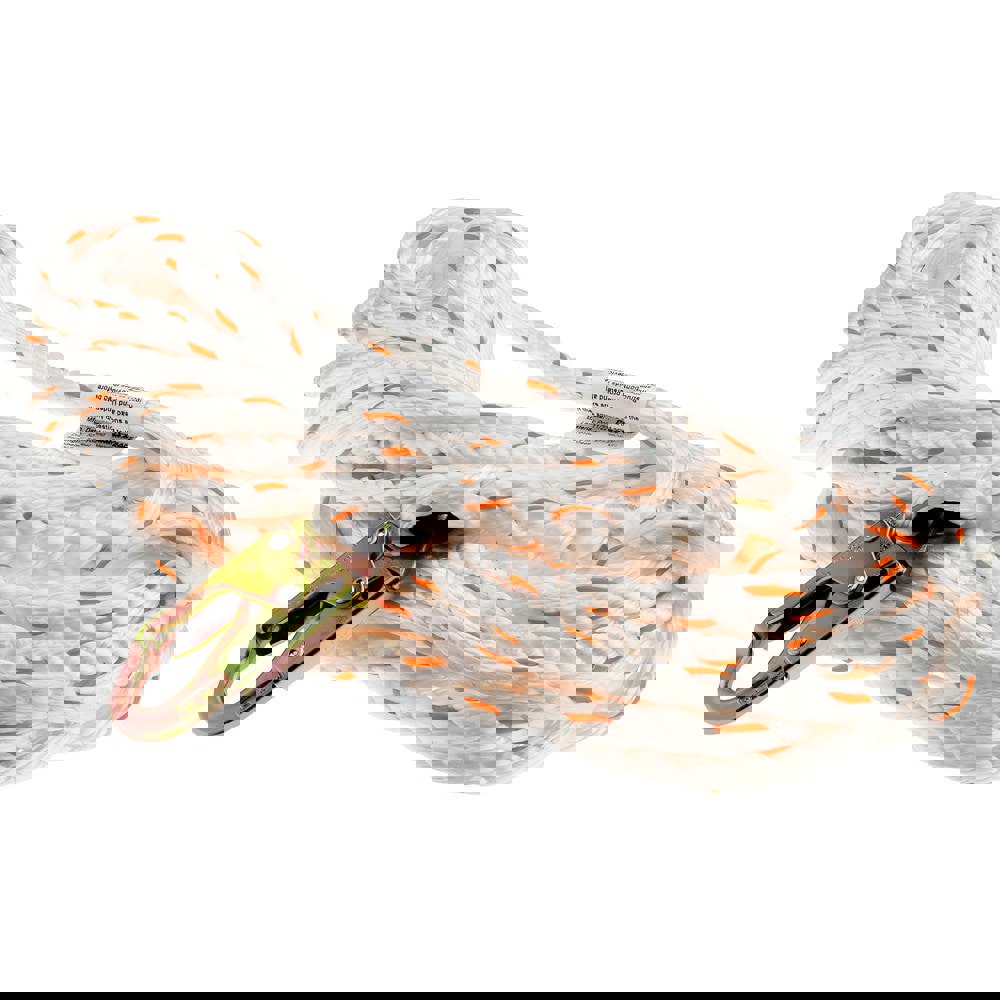 50' Long, 350 Lb Capacity, 1 Leg Locking Snap Hook Harness Lifeline