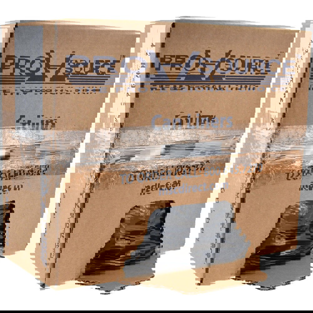 Trash Bags: 56 gal, 1.5 mil, 100 Pack