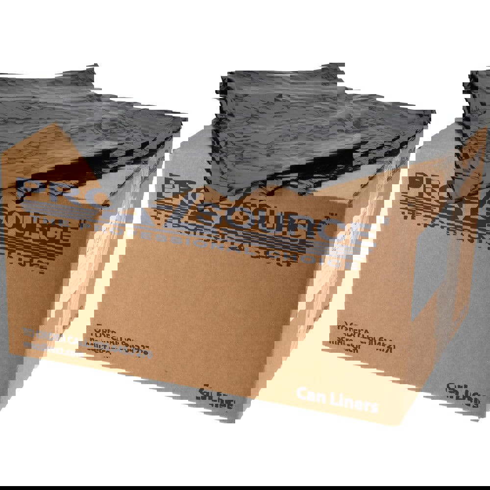 Contractor Trash Bags: 60 gal, 1.5 mil, Pack of 100