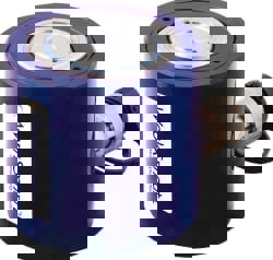 Portable Hydraulic Cylinder: 23.29 cu in Oil Capacity