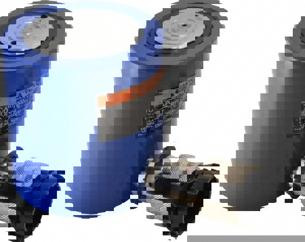 Portable Hydraulic Cylinder: 7.65 cu in Oil Capacity