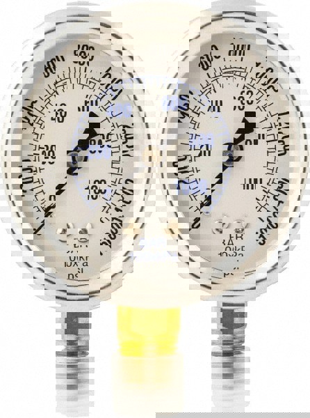 0 - 15,000 psi Dry Hydraulic Pressure Gauge