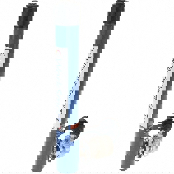 Portable Hydraulic Cylinder: Single Acting, 7.09 cu in Oil Capacity