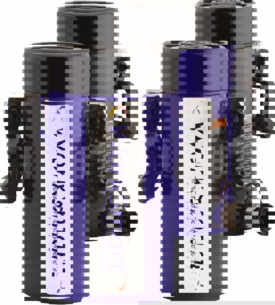 Portable Hydraulic Cylinder: Single Acting, 98.85 cu in Oil Capacity