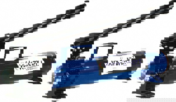 Manual Hydraulic Pump: 2 Stage, 0.469