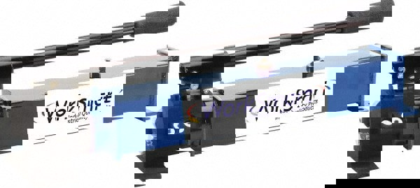 Manual Hydraulic Pump: 2 Stage, 0.469