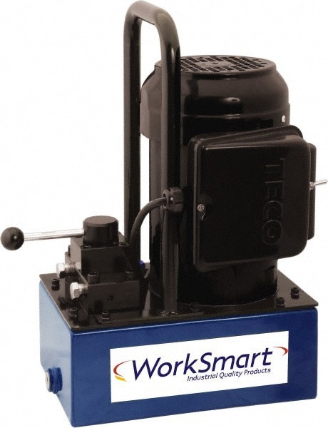 Electric Hydraulic Pump: 3-Way & 3 Position Valve