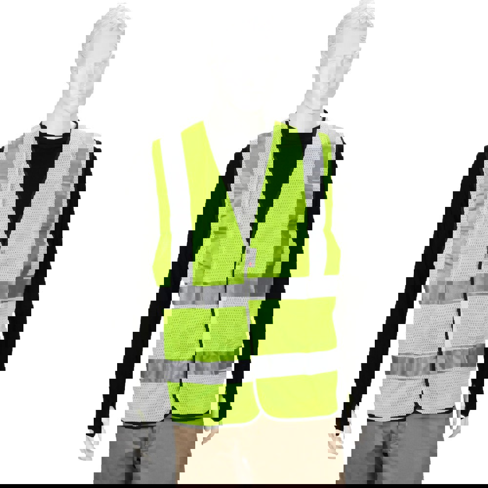 High Visibility Vest: Medium, General Purpose Vest, ANSI Class 2