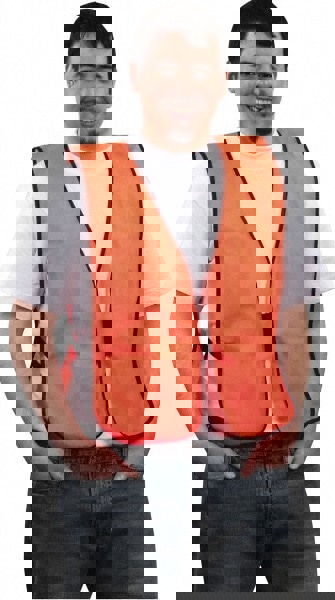 High Visibility Vest: Universal, General Purpose Vest, ANSI Class 0