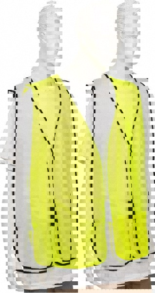 High Visibility Vest: 4X-Large, General Purpose Vest, ANSI Class 0