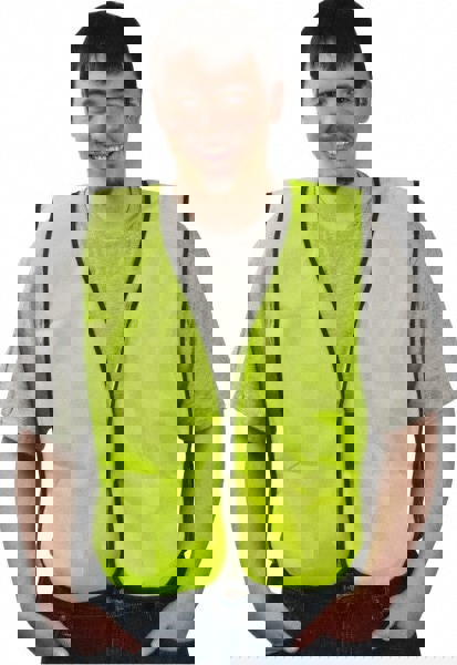 High Visibility Vest: X-Large, General Purpose Vest, ANSI Class 0