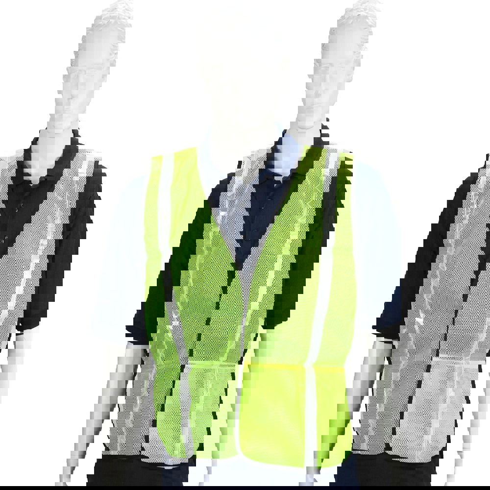High Visibility Vest: X-Large, General Purpose Vest, ANSI Class 0